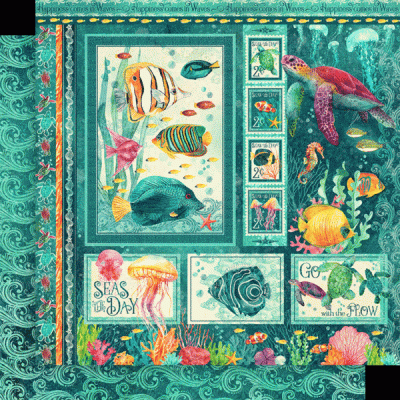 Seas the Day - Graphic 45  - 12*12 Paper Pack