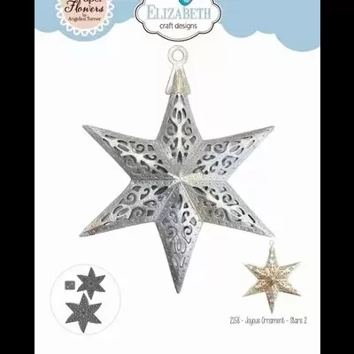 Joyous Christmas Dies Joyous Ornament Stars 2 (2158)