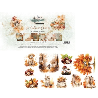 In Autumn Colours - pack 12*12 da coleção