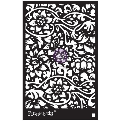 Finnabair Bindweed Wallpaper 6x9 Inch Stencil (968953)