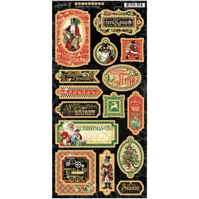 Pack Chipboards - Christmas Time