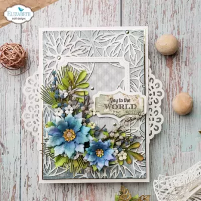 Joyous Christmas Dies Joyous Ornament Round (2155)