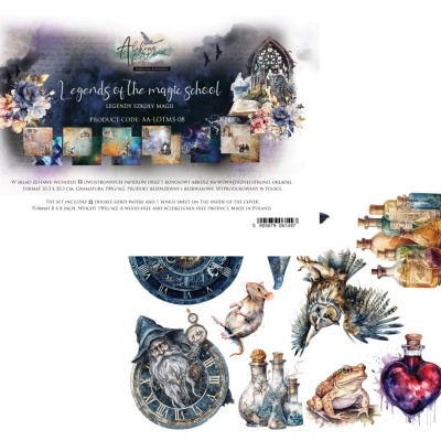 Legends of the Magic School - pack 8*8 da coleção