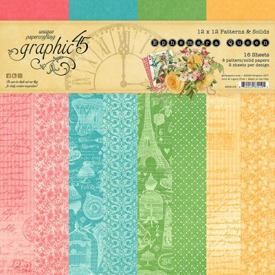 Ephemera Queen - Pack Padrões e Sólidos 12*12