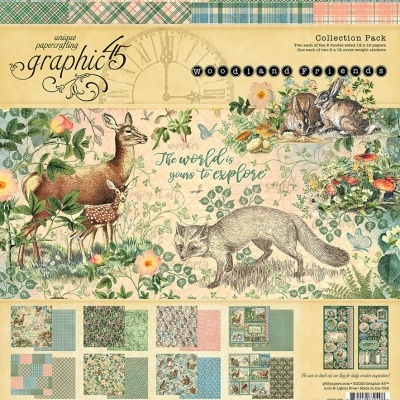Woodland Friends - Pack da Coleção 12*12