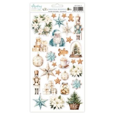 Paper Stickers - Elements - Christmas Blessings Mintay Papers 6*12