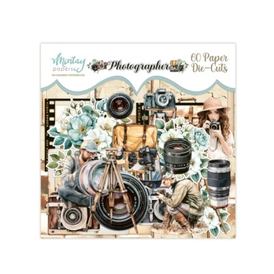 Pack de Die Cuts - Photographer - 60 pcs-Mintay Papers