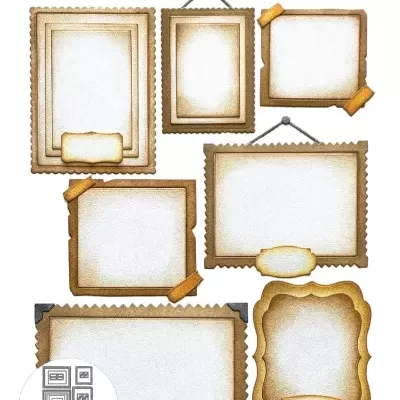 Picture Frames & Mats - Elizabeth Craft Designs 2236