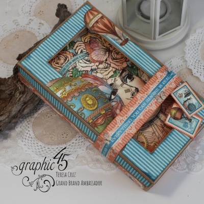 Travel Álbum com Caixa