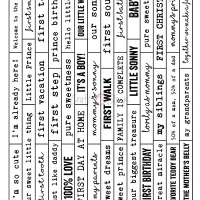 Pack Cardboard Quotes 17 / Baby Boy