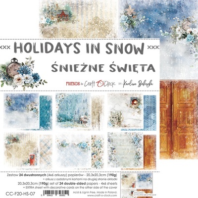 Holidays in Snow - pack 20*20