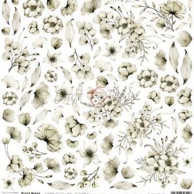 Folha para recortes Flowers VII (CC-MM-DOD-22)