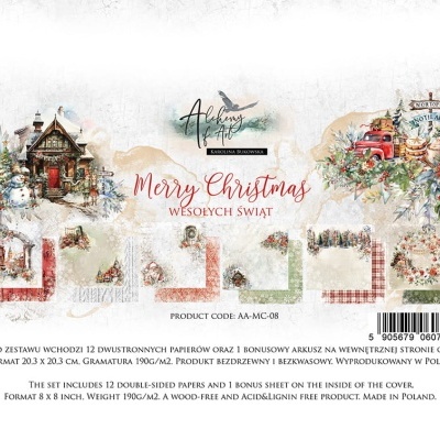 Merry Christmas -  pack 8*8 da coleção