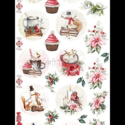 Warm and Peaceful  - labels Set