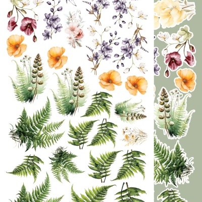 Whispers of the Mountains - pack 12*6 com extras para recortar