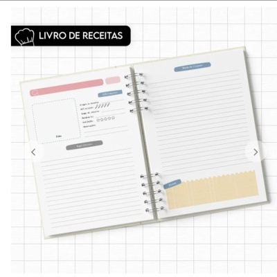 Workshop Online com KIT -livro de Receitas Nana's kitchen