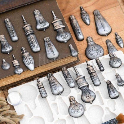 Mould Vintage Bulbs - 969578 (molde)