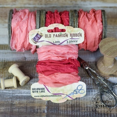 old fashion ribbons -set of 3 pieces - OLDZ-07