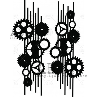 Chipboard ID-152 rodas dentadas