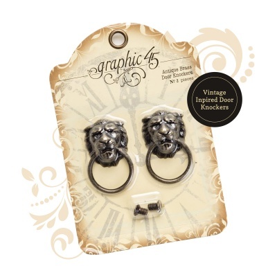 Puxadores porta leões Graphic 45