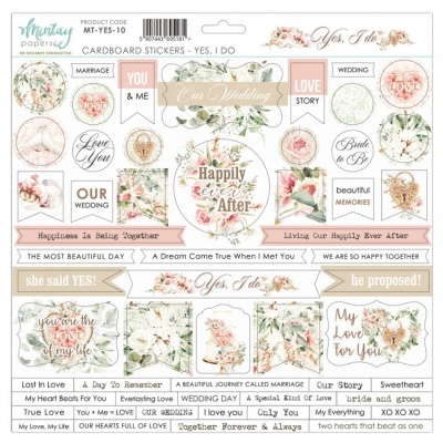 Stickers / Cardboard - Yes I Do