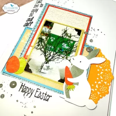 Picnic Basket & Bunny - Elizabeth Craft Designs 2234