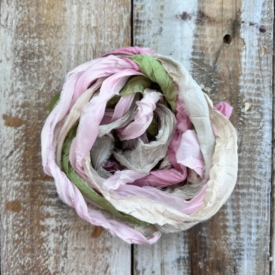 Old Fashion Ribbons Satin-set of 5 pcs - lemon craft (LEM5-01 MUM'S LOVE)