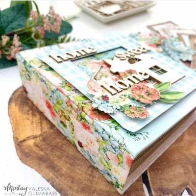 Kit de Materiais + Videos de 6 Aulas por Valeska Guimarães com Mintay Papers