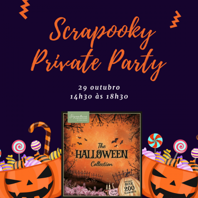 Scrapooky Private Party - The Halloween workshop presencial