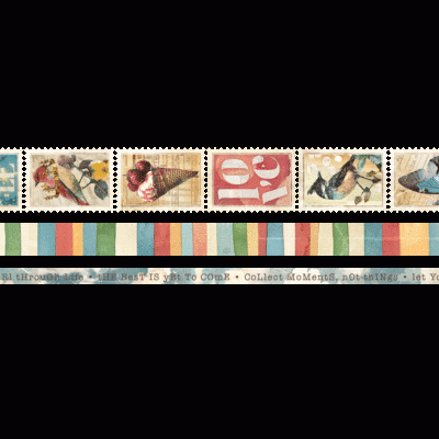 Journaling Through Time - Graphic 45 Set of Washi tapes