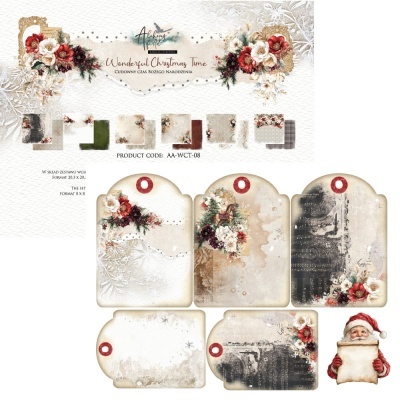 Wonderful Christmas Time  -  pack 8*8 da coleção