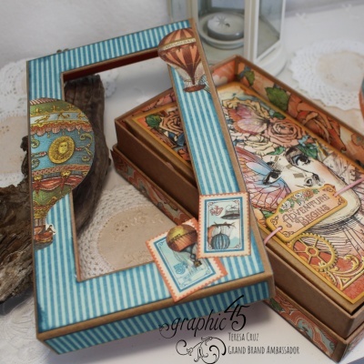 Travel Álbum com Caixa