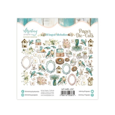 Pack de Die Cuts - Winged Melodies 60 pcs-Mintay Papers
