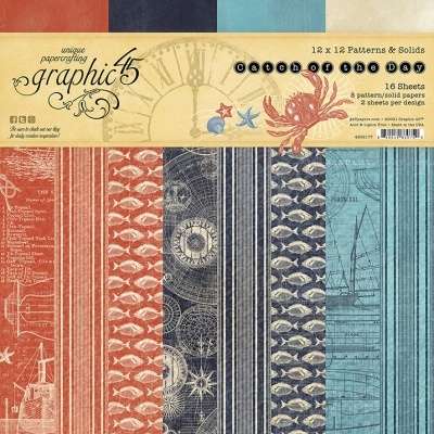 Catch of the Day - Pack de Padrões e Sólidos 12*12