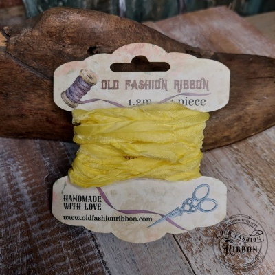 old fashion ribbons -set of 1 piece - OLDSB 05 Yellow