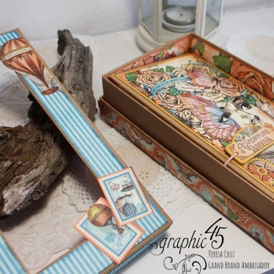 Travel Álbum com Caixa