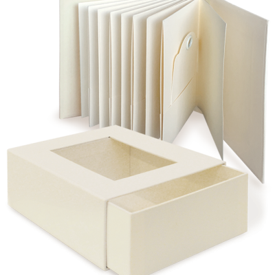 ATC Album with Matchbook Box — Ivory  (4503028)