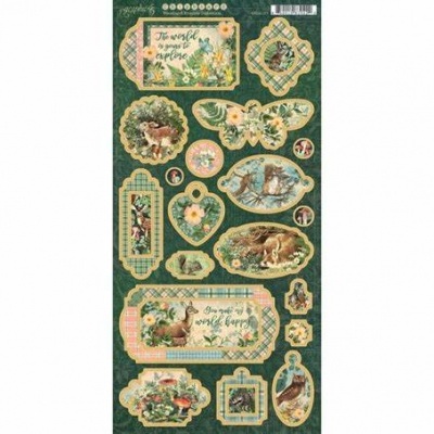Pack de Chipboards - Woodland Friends