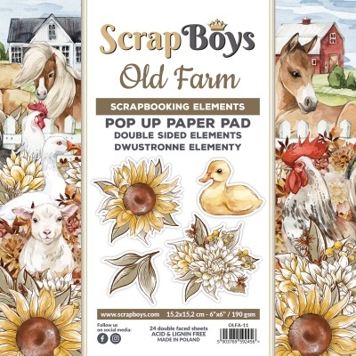pack 6*6 Pop up - Old Farm