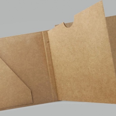 Trifold Waterfall Folio Álbum Kraft