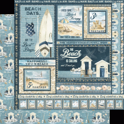 The Beach is Calling - 8*8 Collection Pack