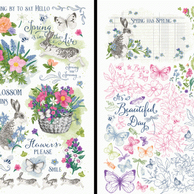 Spring is in the Air - Rub-ons