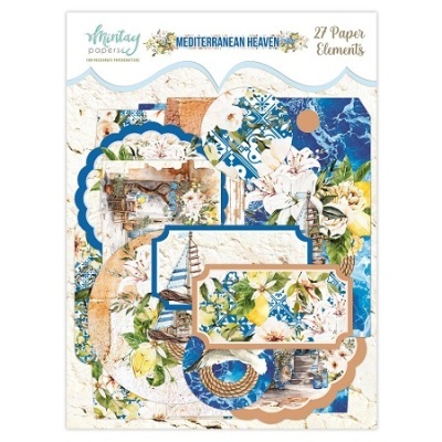 Paper Elements - Mediterranean Heaven (27 peças)