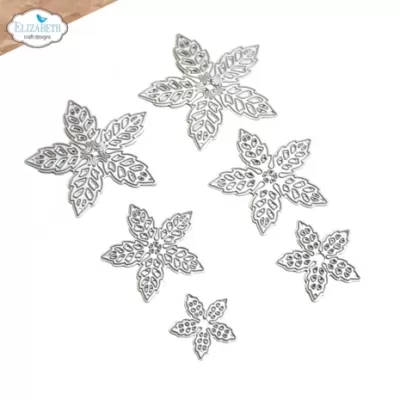 Joyous Christmas Dies Lace Flowers (2152)