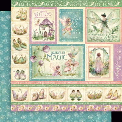 Fairy Boutique - Graphic 45  - 12*12 Paper Pack