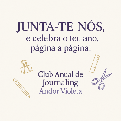 Texto promocional com desenhos de itens de escritório em fundo claro