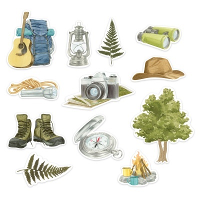 Hit the Road - Pack ephemera bits & pieces