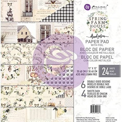 Spring Farmhouse pack 12*12 Prima Marketing