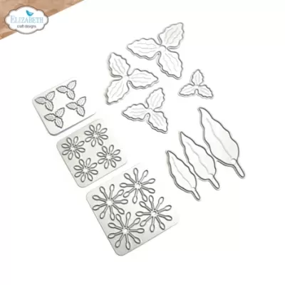 Joyous Christmas Dies Florals 30 (2154)