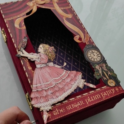 Workshop Online sem kit - Guarda Joias Musical - Nutcracker Sweet